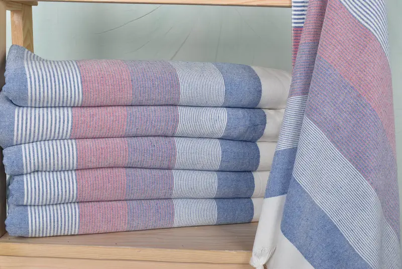 Fouta -Handtuch, Girls Weekend GetAway -Ideen, Junggesellengeschenke, 68x40 Baumwollstreifentuch, Fitnesshandtuch, Junggesellenparty, Geschenk für ihn - 2