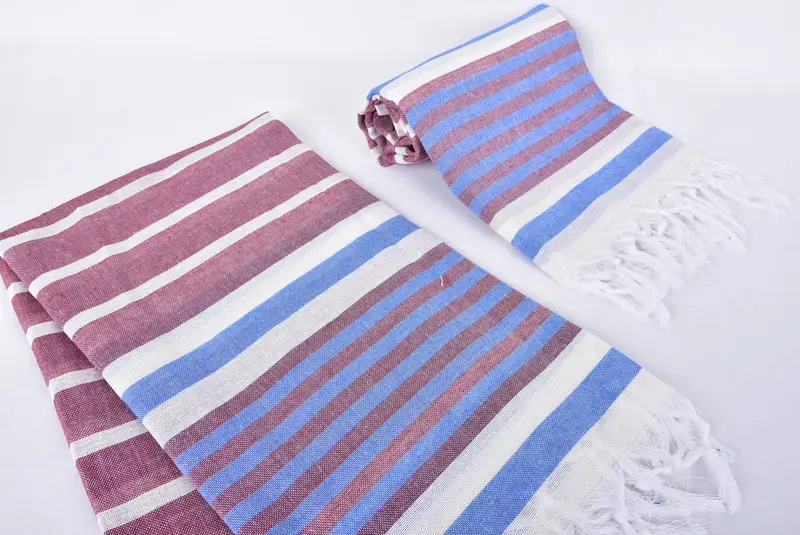 Personalized Wedding Gift, Bachelorette Beach Towel, Welcome Wedding Gift, 68x40 Cotton Striped Towel, Monogrammed Beach Towel, Beach Towel Gift - 7
