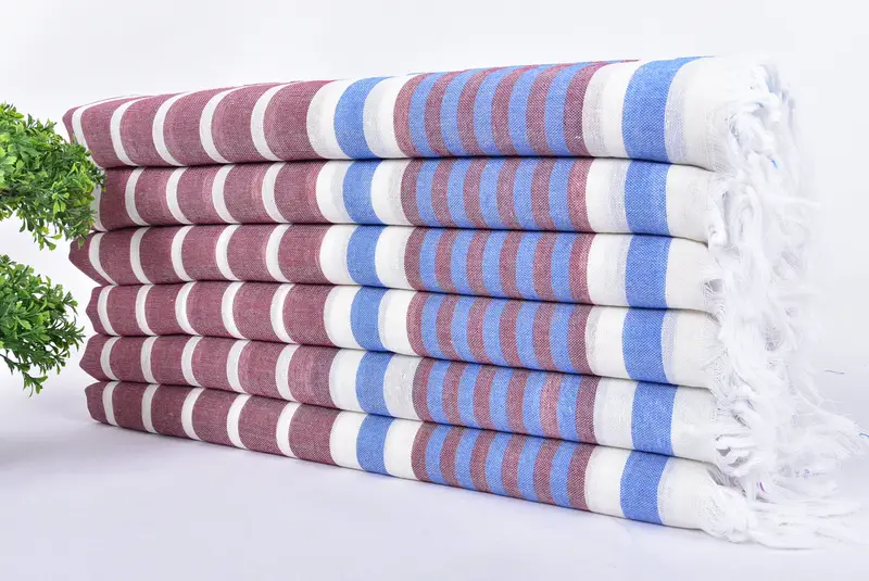 Personalized Wedding Gift, Bachelorette Beach Towel, Welcome Wedding Gift, 68x40 Cotton Striped Towel, Monogrammed Beach Towel, Beach Towel Gift - 3