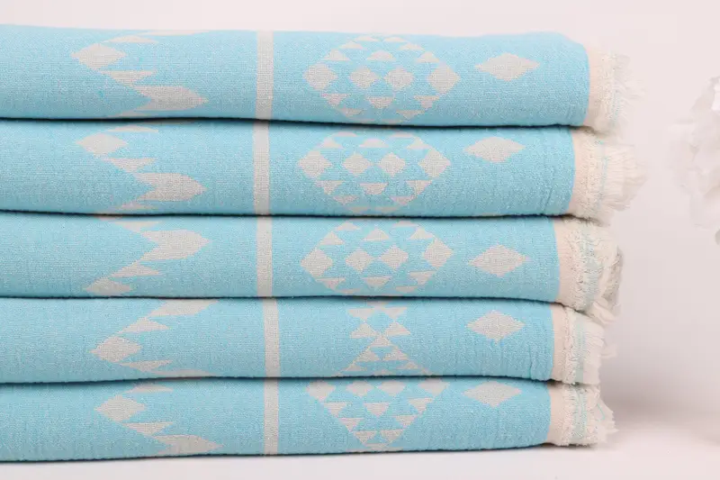 70x40 Cotton Dolphin Patterned Towel, Spa Gift, Personalized Bridesmaid Gift, Custom Beach Towel, Gym Towel, Bachelorette Party Decorations - 4
