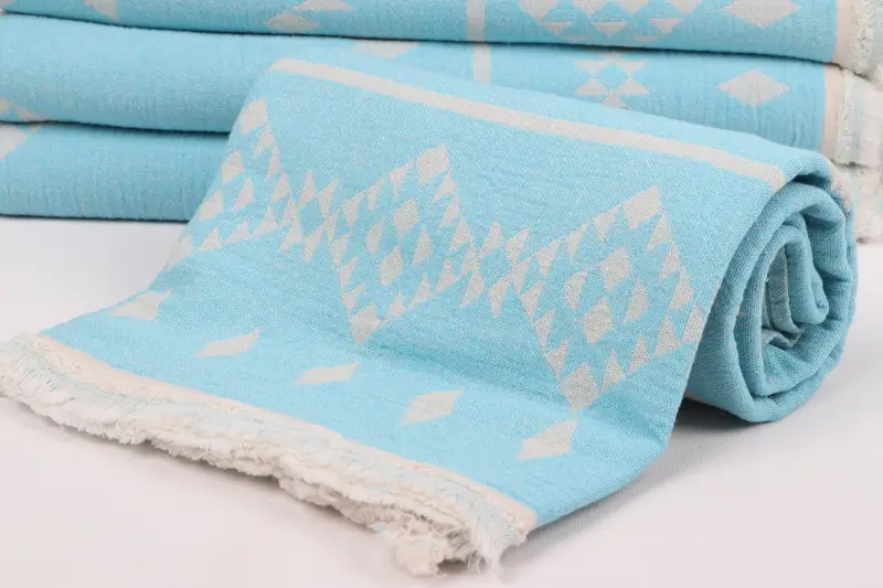 70x40 Cotton Dolphin Patterned Towel, Spa Gift, Personalized Bridesmaid Gift, Custom Beach Towel, Gym Towel, Bachelorette Party Decorations - 5