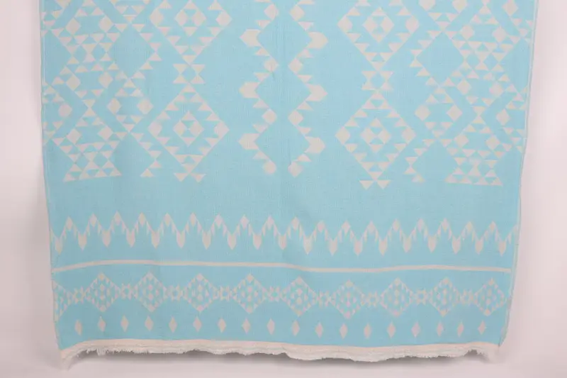 70x40 Cotton Dolphin Patterned Towel, Spa Gift, Personalized Bridesmaid Gift, Custom Beach Towel, Gym Towel, Bachelorette Party Decorations - 1