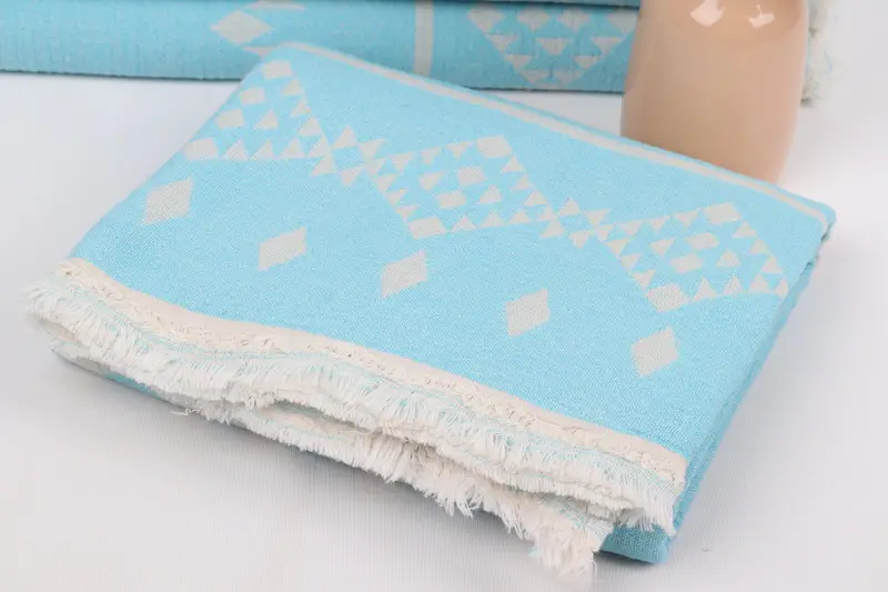 70x40 Cotton Dolphin Patterned Towel, Spa Gift, Personalized Bridesmaid Gift, Custom Beach Towel, Gym Towel, Bachelorette Party Decorations - 6