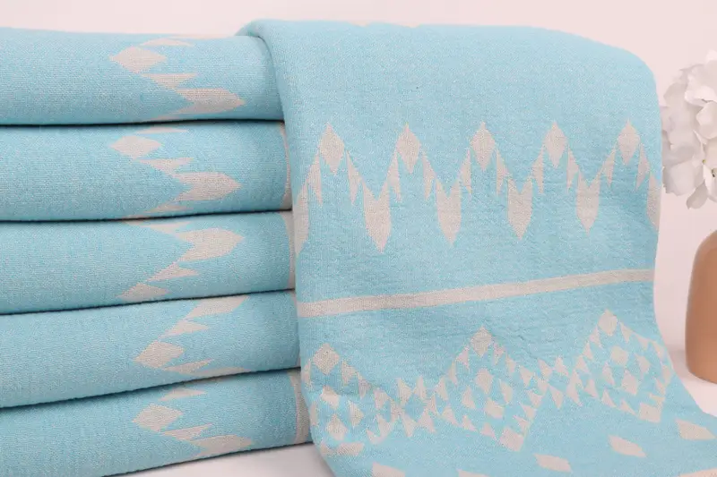 70x40 Cotton Dolphin Patterned Towel, Spa Gift, Personalized Bridesmaid Gift, Custom Beach Towel, Gym Towel, Bachelorette Party Decorations - 3