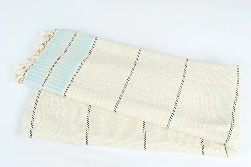 Best Wedding Gift, Turkish Blanket, Bachelorette Gifts, Wedding For Favor, Throw Blanket Couch, Christmas Tablecloth, 104x96 Cotton Striped Towel - 6