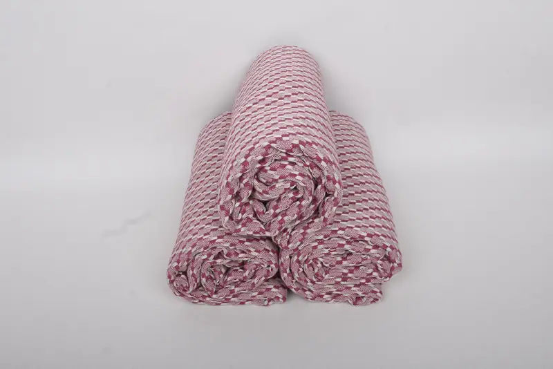 Scarf Towel, Handmade Gift, 68x40 Cotton Geometric Towel, Bachelor Gift, Best Friend Gift, Bridesmaid Towel, Peshtemal Towel, Housewarming Gift - 7