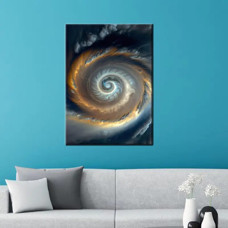 銀河星空オフィスキャンバス - プリントスペースアート