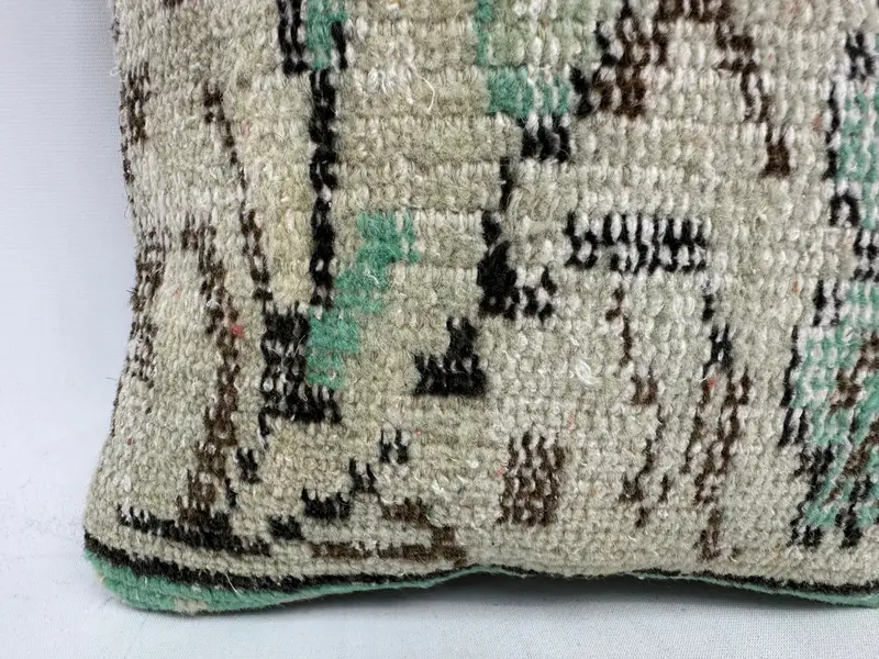 12x12 Inch Southwestern Embroidered Throw Pillow, Handmade Cushion - 2