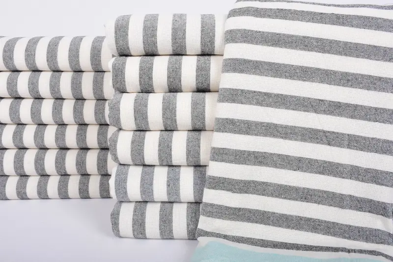 Wedding Gift, Girl Trip Party Favor, Sand-free towel, Lightweight towel, Wedding Gift Ideas, 68x40 Cotton Striped Terry Towel, Gift For Wedding Day