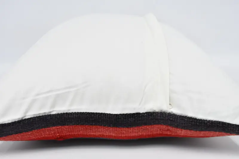 Cushion Cover, Gift Pillow, Antique Pillows, Turkish Pillow, 20x28 Red Cushion, Armchair Cushion Cover - 6