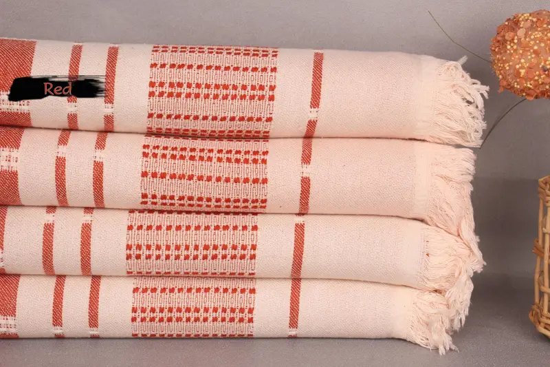 Bath towel, Yoga Towel, Bachelorette Favor, Sand-resistant towel, Authentic Turkish hammam peshtemal, 68x36 Cotton Striped Towel, Beach Towel Bulk - 1