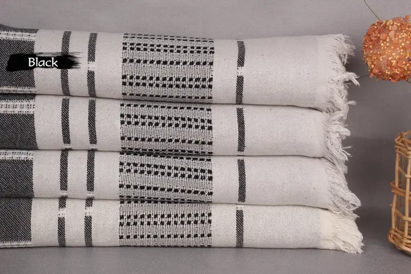 Bath towel, Yoga Towel, Bachelorette Favor, Sand-resistant towel, Authentic Turkish hammam peshtemal, 68x36 Cotton Striped Towel, Beach Towel Bulk - 2