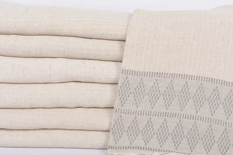 100x88 Linen Kilim Design Towel, Home Decor Blankets, Turkish Blanket Queen, Turkish Blanket, Organic Throw, Bridesmaid Gifts, Woven Throw Blanket - 2