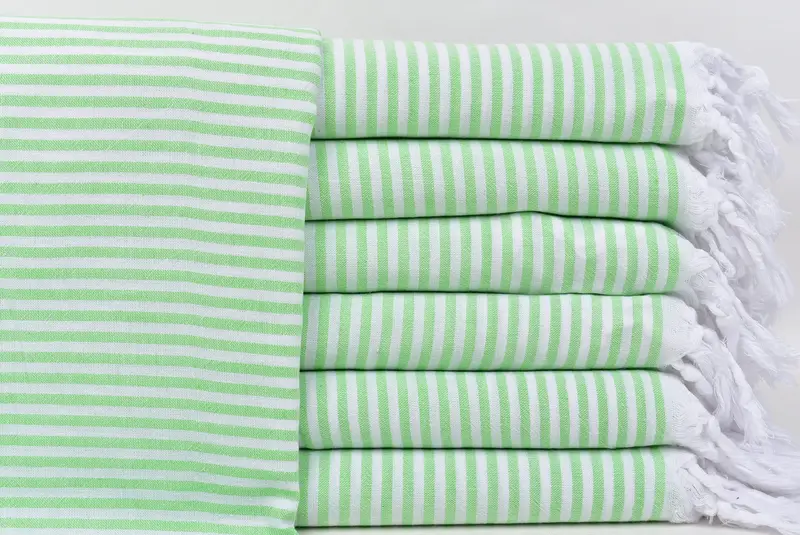 68x36 Cotton Striped Towel, Sand-free towel, Beach Towel Gift, Traditional Turkish peshtemal for hammam, Turkish towel, Customized Towels, Spa Towel - 1