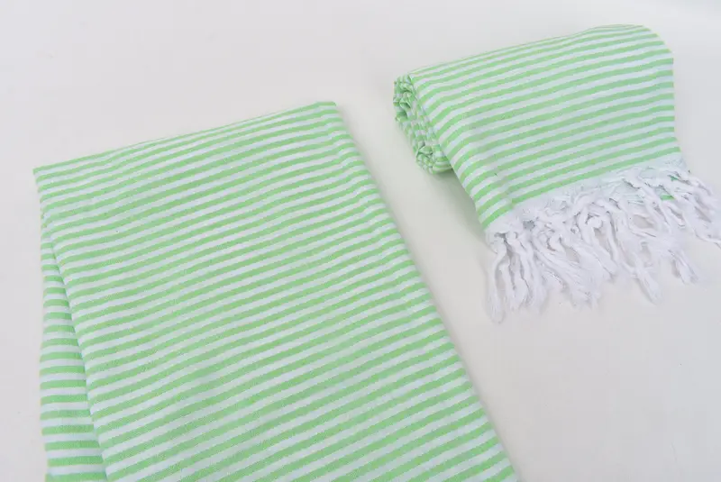 68x36 Cotton Striped Towel, Sand-free towel, Beach Towel Gift, Traditional Turkish peshtemal for hammam, Turkish towel, Customized Towels, Spa Towel - 7