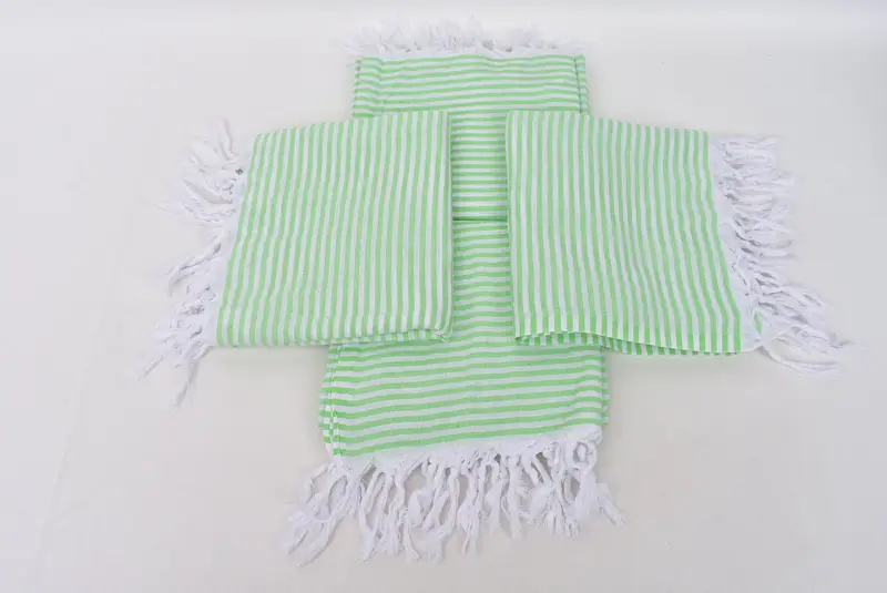 68x36 Cotton Striped Towel, Sand-free towel, Beach Towel Gift, Traditional Turkish peshtemal for hammam, Turkish towel, Customized Towels, Spa Towel - 6
