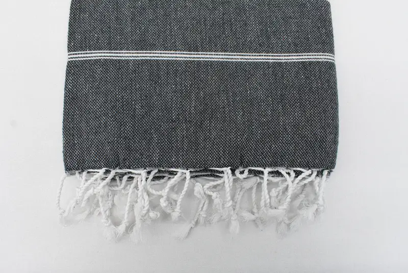 Travel towel, 70x40 Cotton Striped Towel, Gift For Her, Bachelorette Party Favors, Valentines Day Gift For Him, Turkish Beach Towel Personalized - 5