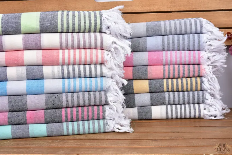 Bachelor Bachelorette Party Favors, Personalized Gifts, Bridemaids Beach Towel, Absorbent towel, 68x36 Cotton Striped Towel, Customized Towels - 1
