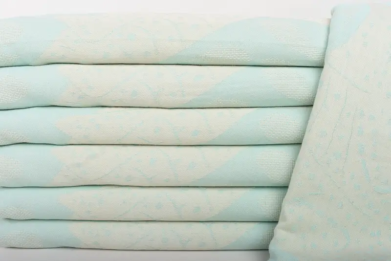 Embroidered Bedspread, Bachelorette Gifts, 100x92 Cotton Whale Design Towel, Boho Throw Blankets, Wedding Anniversary Gift, Bridal Shower Gift - 2