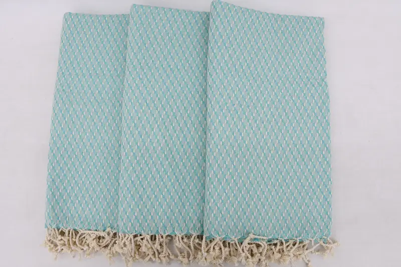 68x40 Cotton Geometric Towel, Summer Towel, Monogrammed Beach Towel, Bachelor Bachelorette Party Favors, Absorbent towel, Gift For Boyfriend - 3