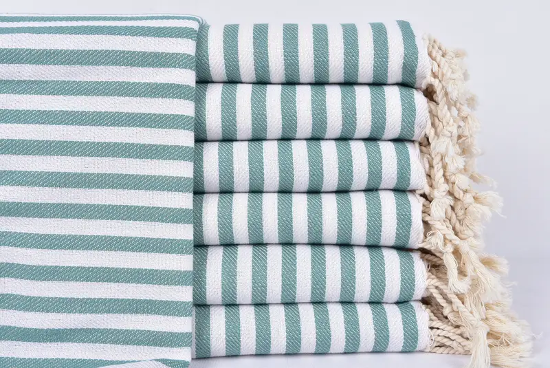 70x40 Cotton Striped Towel, Monogrammed Beach Towel, Monogram Towels, Organic towel, Best Friend Wedding Gift, Best Friend Gift Ideas, Luxury towel - 1