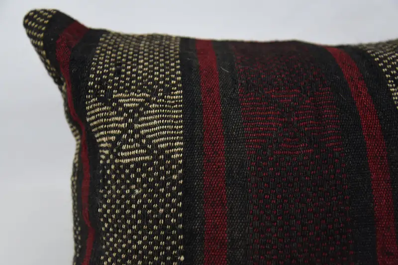 Pillow, Kilim Pillow, Interior Designer Pillow, Throw Kilim Pillow, Personalized Gift Pillow Cushion Case, 16x16 Red Pillow Case - 2