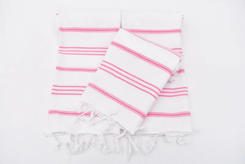 Kitchen Towel, 40x24 Cotton Striped Towel, Personalized Dish Towel, Gym Towel, Best Wedding Gift, Wedding Gift, Personalize Gift, Bridesmaid Towel - 5