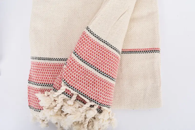 Baby Boy Gift, Bridesmaid Gifts, 104x96 Cotton Striped Towel, Decorative Blanket, Bachelorette Party Items, Housewarming Gift, Turkish Towel Blanket - 8