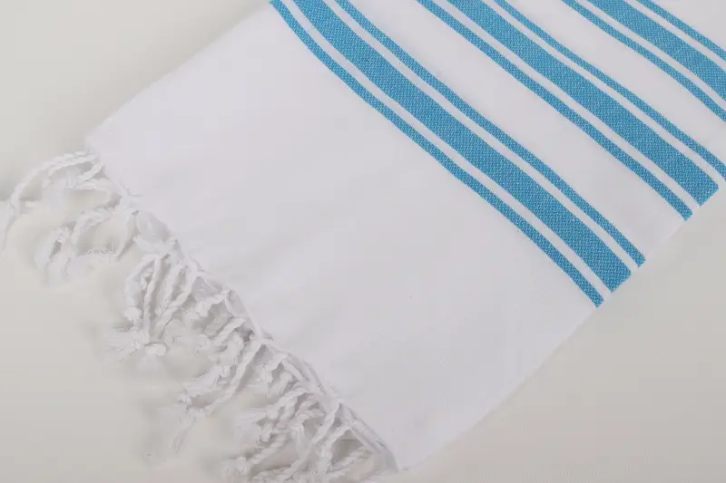 Organic towel, Valentines Gift, 70x40 Cotton Striped Towel, Handwoven Turkish bath towel, Pool Towels, Large Turkish Towel, Personalized Beach Towel - 7