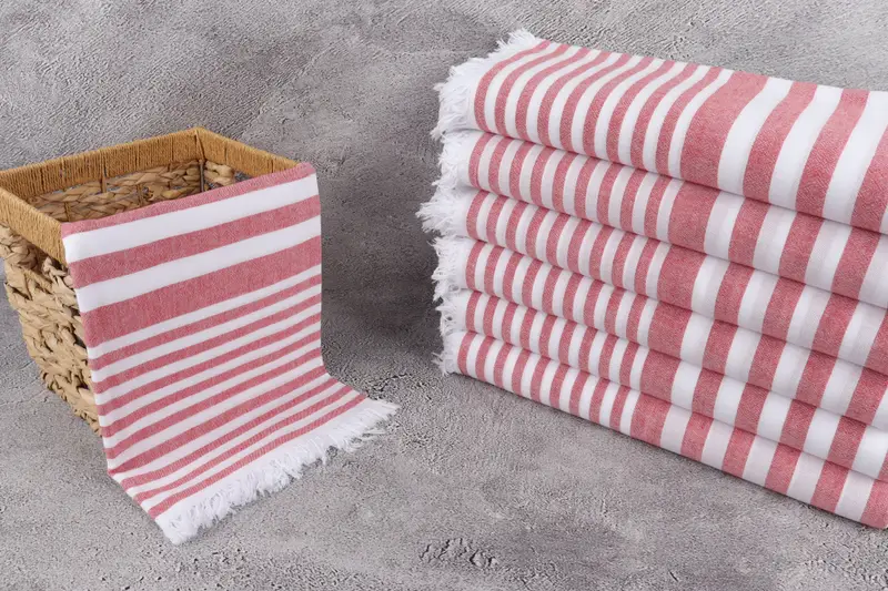 68x40 Cotton Striped Towel, Wedding Gift, Bachelorette Party Gift, Memorial Gift, Turkish Towel Personalized, Soft towel, Bachelorette Party Gifts - 3