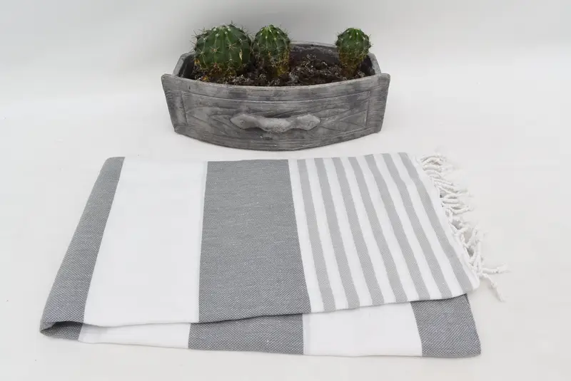 Sand-free towel, 70x40 Cotton Striped Towel, Wedding Gift For Bride, Bridesmaid Gifts, Bridesmaid Towel, Bachelorette Party Decorations - 7