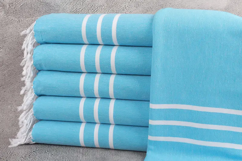 Bachelorette Party Decorations, Pool Towels, Friends Beach Towel, Summer Gift, Personalized Bridesmaid Gift, Unique Gift, 70x40 Cotton Striped Towel - 1