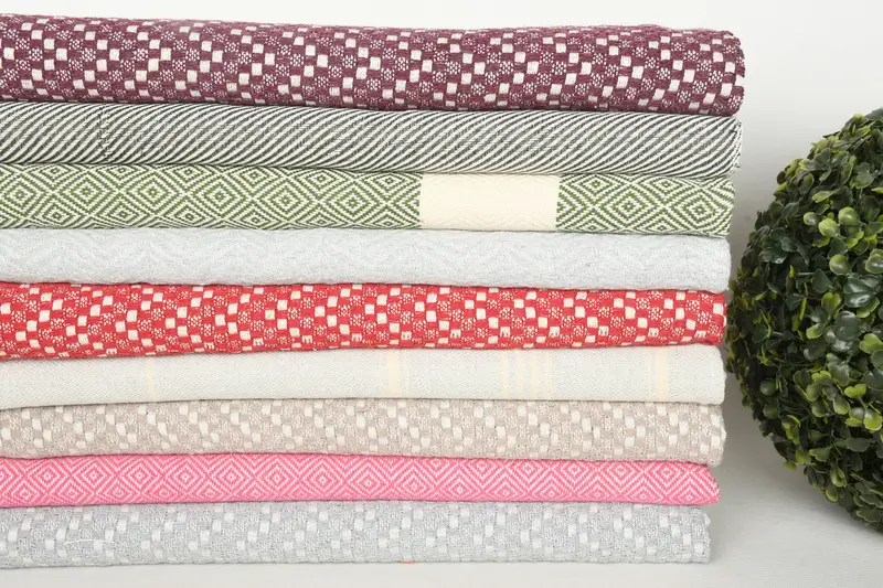 Personalized Turkish Towel, Monogram Hand Towel, Kitchen Towel, Spooky Bachelorette Party Gifts, Wedding Favors, 36x18 Cotton Set of 10 Towel - 3