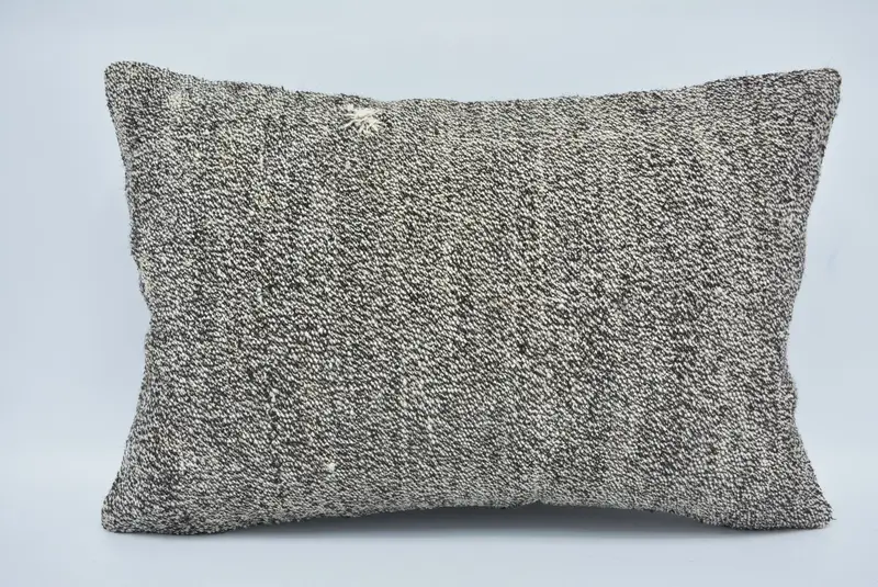 16x24 Brown Cushion Case, Tribal Pillow Case, Pillow Sham, Vintage Kilim Throw Pillow, Turkish Kilim Pillow, Throw Kilim Pillow - 1