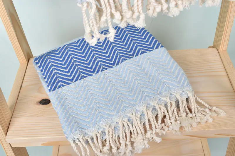 70x40 Cotton Chevron Towel, Personalized Home Gift Wedding, Personalised Gift, Personalized Wedding Gift, Personalized Gift, Bridesmaid Gift - 5