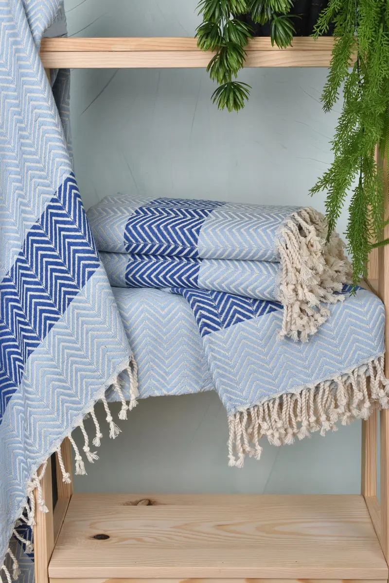 70x40 Cotton Chevron Towel, Personalized Home Gift Wedding, Personalised Gift, Personalized Wedding Gift, Personalized Gift, Bridesmaid Gift - 6