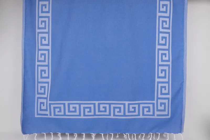 Christmas Gift, Housewarming Gift, Yoga Towel, Sand-resistant towel, Gym Towel, Luxury towel, 70x40 Cotton Patterned Towel, Customized Turkish Towel - 8