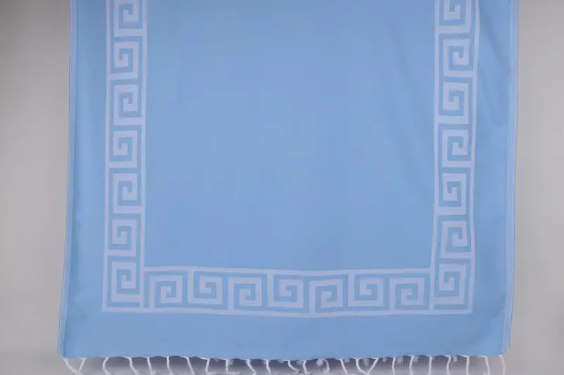Christmas Gift, Housewarming Gift, Yoga Towel, Sand-resistant towel, Gym Towel, Luxury towel, 70x40 Cotton Patterned Towel, Customized Turkish Towel - 6