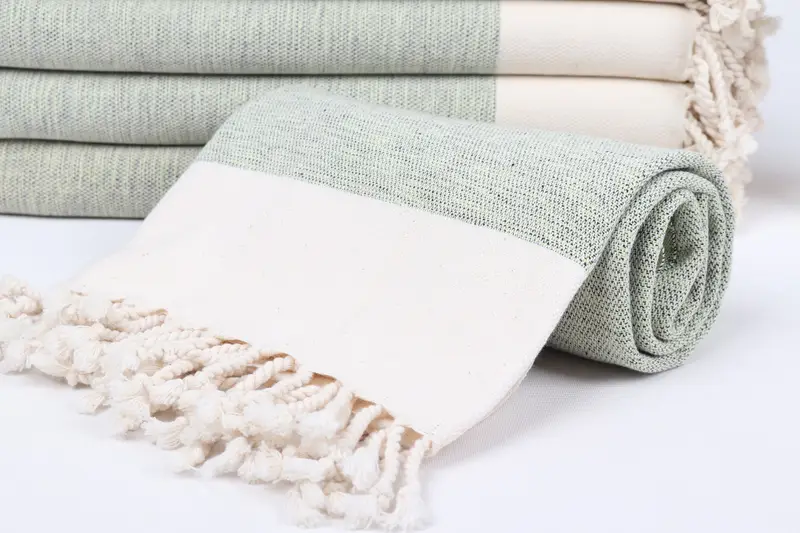 64x40 Cotton Flat Towel, Custom Wedding Gift, Christmas Gift, Beach Towel Gift, Best Beach Towel, Oversized lightweight Turkish bath towel USA - 4