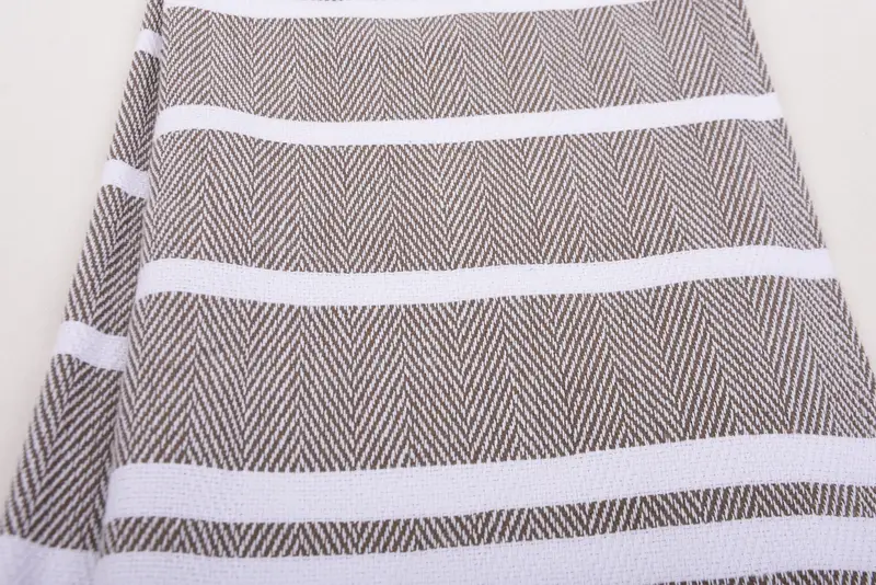 40x20 Cotton Zig zag Towel, Personalized Gifts, Organic Towel, Personalized Wedding Gift, Personalized Dish Towel, Custom Hand Towel, Summer Towel - 4