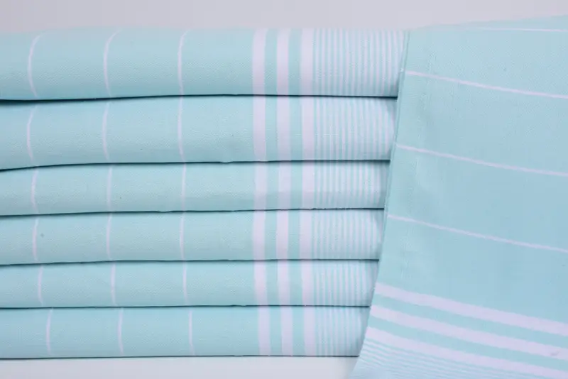 Monogrammed Turkish Towel, 40x24 Cotton Striped Towel, Home Decor Gifts, Wedding Favors, Kitchen Towel, Gym Towel, Wedding Gift, Bridal Shower Gifts - 2