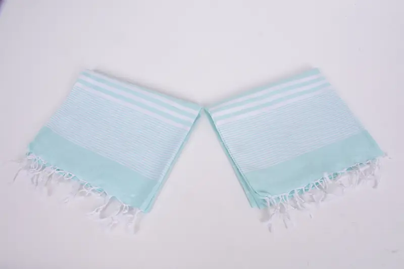 Monogrammed Turkish Towel, 40x24 Cotton Striped Towel, Home Decor Gifts, Wedding Favors, Kitchen Towel, Gym Towel, Wedding Gift, Bridal Shower Gifts - 7