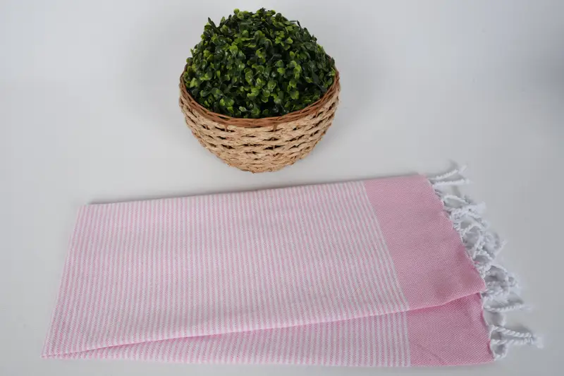 Banyo el havlu, monogram mutfak havlu, kişiselleştirilmiş hediye, düğün günü için hediye, düğün iyilikleri, 40x18 pamuklu çizgili havlu, Bachelorette havlu - 4