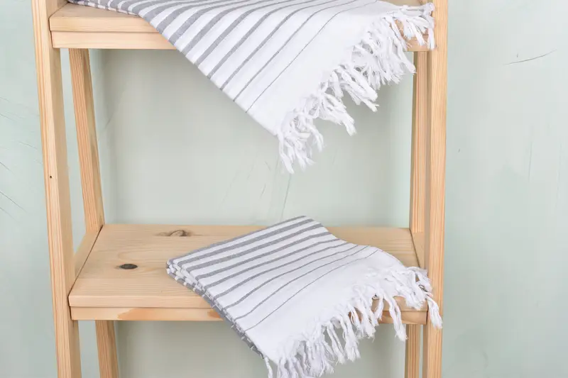 Wedding Gifts Towel, 70x36 Cotton Striped Towel, Family Gift, Absorbent towel, Sand-resistant Turkish towel for the beach, Turkish beach towel - 5