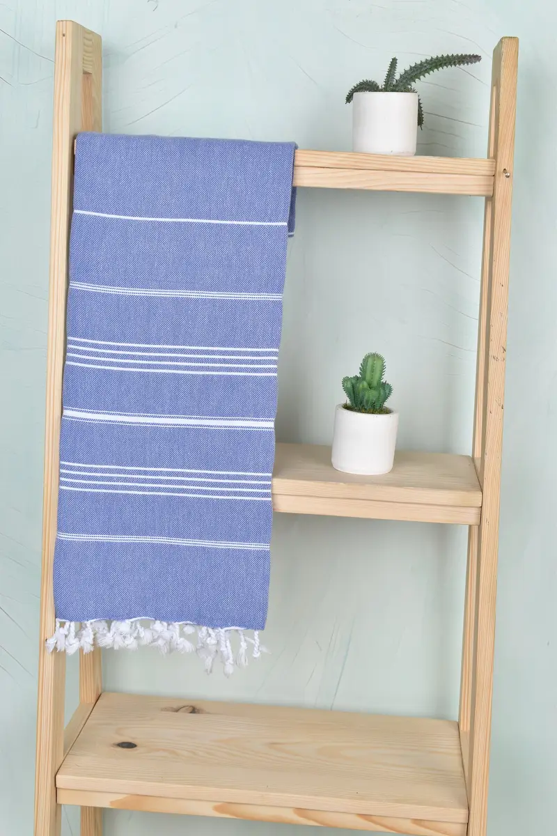 Turkish bath towel, Best Friend Christmas Gift, 70x40 Cotton Striped Towel, Custom Wedding Gift, Monogram Turkish Bath Towel, Turkish hand towel - 8
