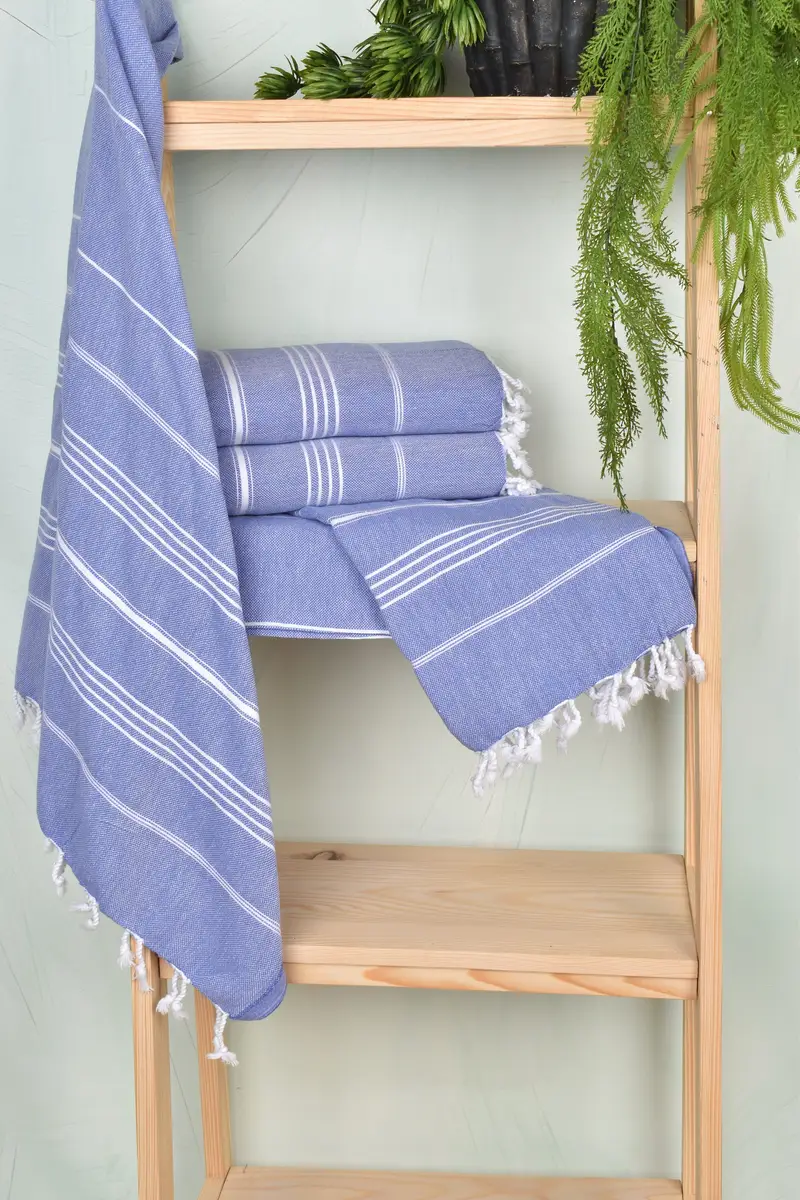 Turkish bath towel, Best Friend Christmas Gift, 70x40 Cotton Striped Towel, Custom Wedding Gift, Monogram Turkish Bath Towel, Turkish hand towel - 6
