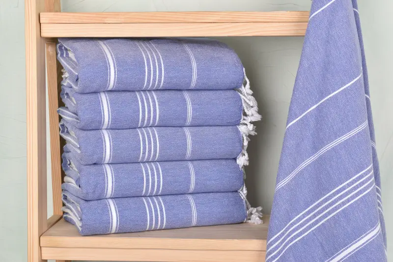 Turkish bath towel, Best Friend Christmas Gift, 70x40 Cotton Striped Towel, Custom Wedding Gift, Monogram Turkish Bath Towel, Turkish hand towel - 2