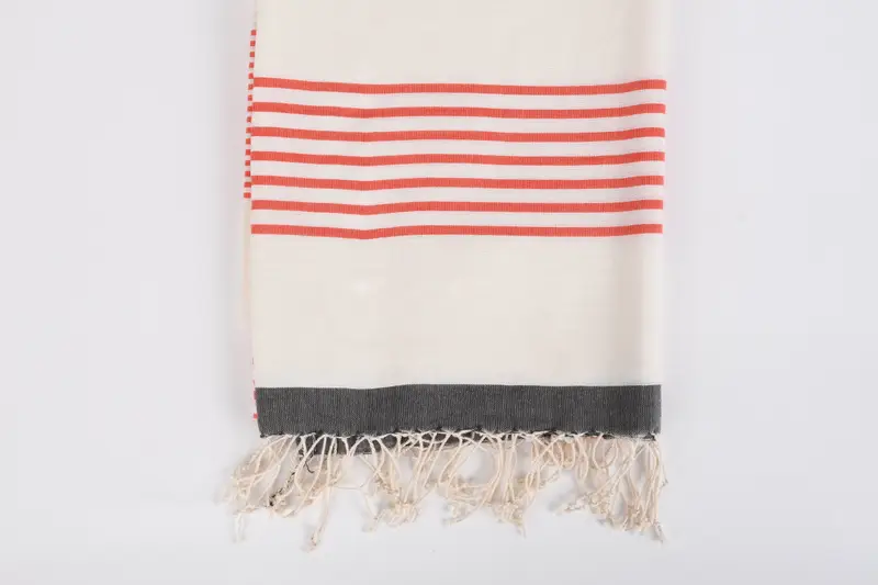 70x40 Cotton Striped Towel, Beach Towel Bulk, Unique Wedding Gift, Monogrammed Beach Towel, Yoga Towel, House Warming Gift, Lightweight towel - 3