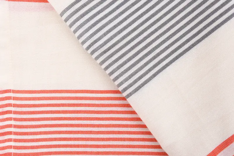 70x40 Cotton Striped Towel, Beach Towel Bulk, Unique Wedding Gift, Monogrammed Beach Towel, Yoga Towel, House Warming Gift, Lightweight towel - 5