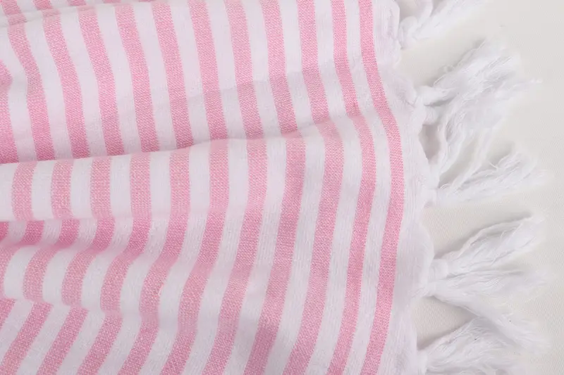 70x36 Linen Terry Striped Towel, Engagement Gift, Custom Beach Towel, Beach Towel Bulk, Bachelorette Party Favors, Spa Towel, Custom Towel Beach - 8